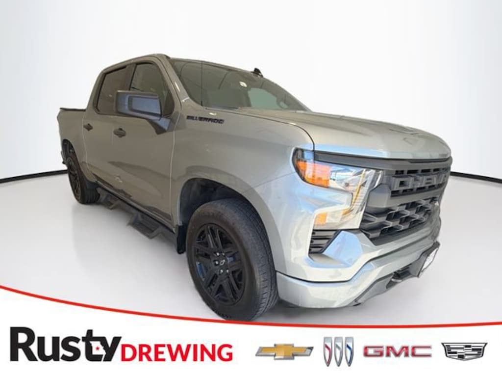 Used 2023 Chevrolet Silverado 1500 Custom Truck Crew Cab