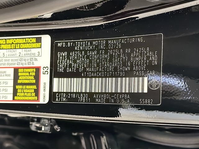 2026 Toyota Camry XSE - Photo 26