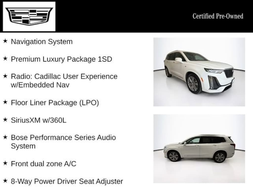 Used 2024 CADILLAC XT6 Premium Luxury SUV