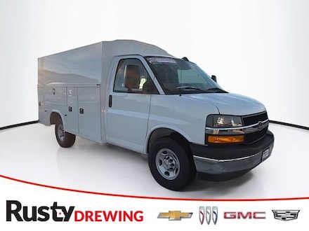 2025 Chevrolet Express Cutaway 3500 1WT w/Knapheide Conversion Cutaway Van