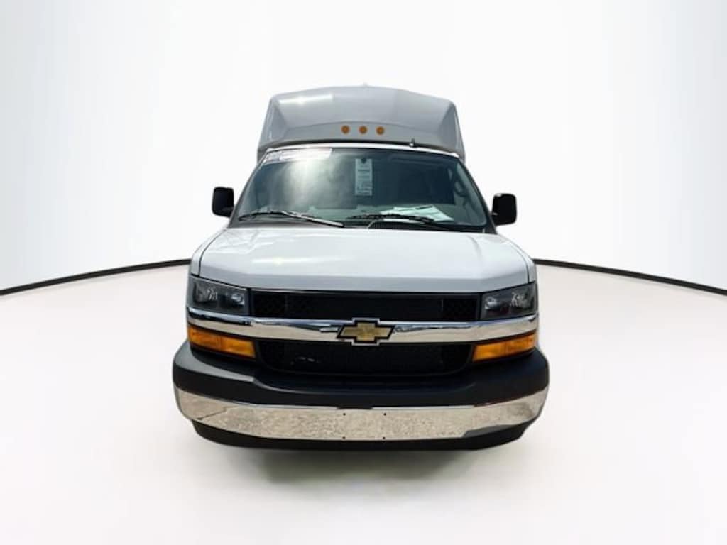 New 2024 Chevrolet Express Cutaway 3500 1WT w/Knapheide Conversion Cutaway Van