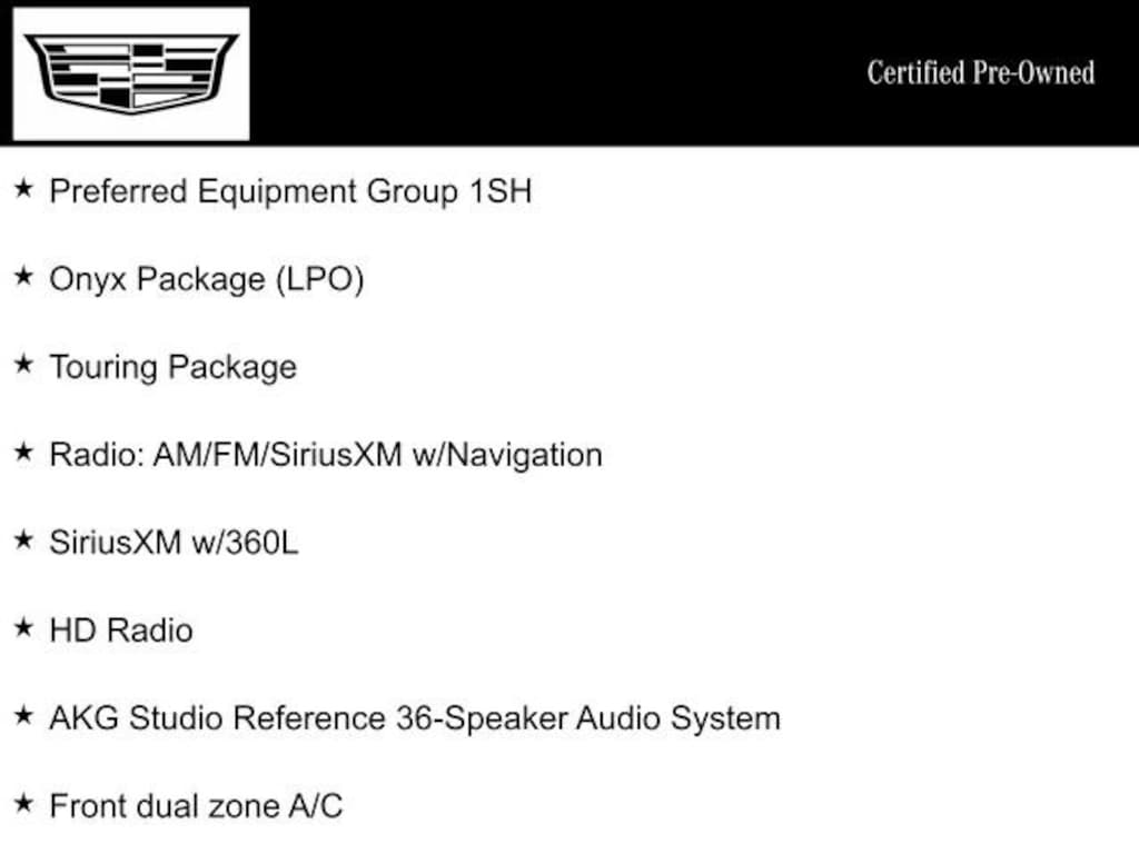 Used 2022 CADILLAC Escalade Sport Platinum SUV