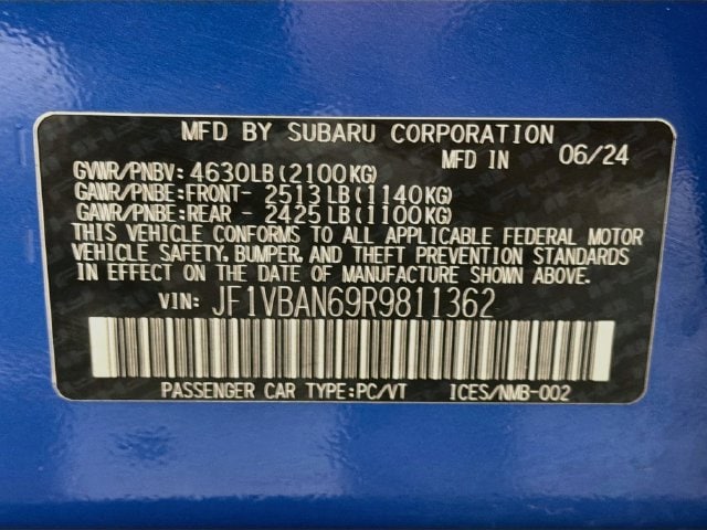 2024 Subaru WRX Limited - Photo 23