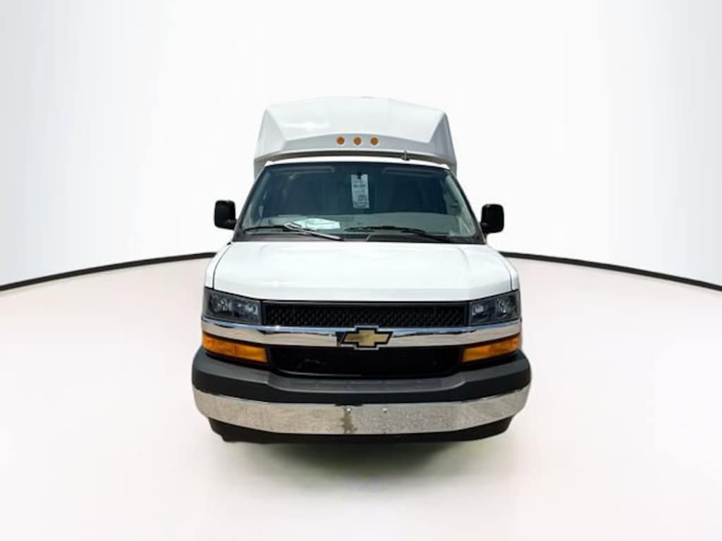 New 2024 Chevrolet Express Cutaway 3500 1 WT w/Knapheide Conversion Cutaway Van