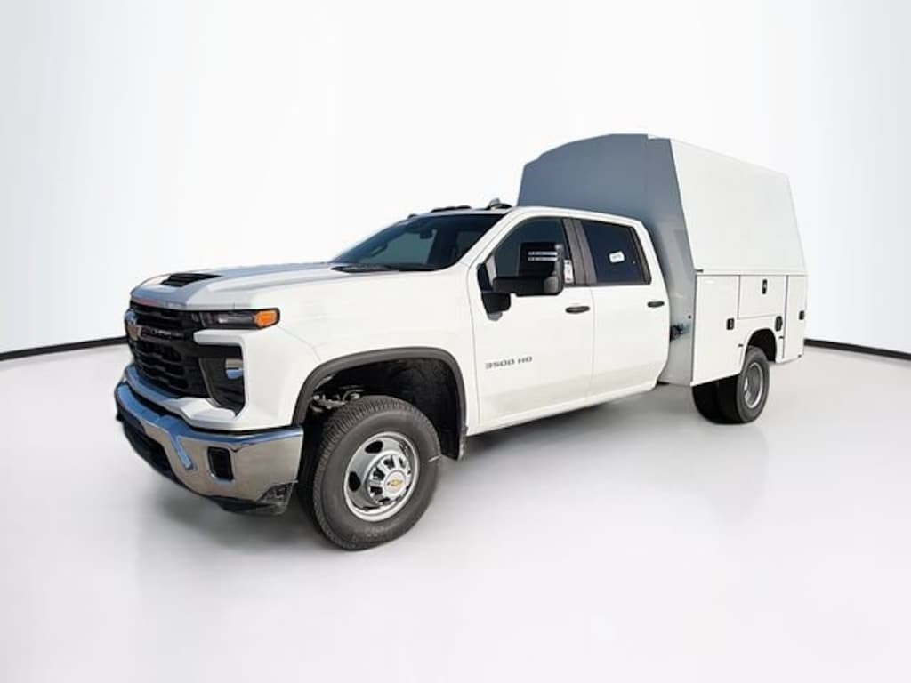 New 2025 Chevrolet Silverado 3500 HD Chassis Cab Work Truck w/Knapheide Bed Conversion Truck