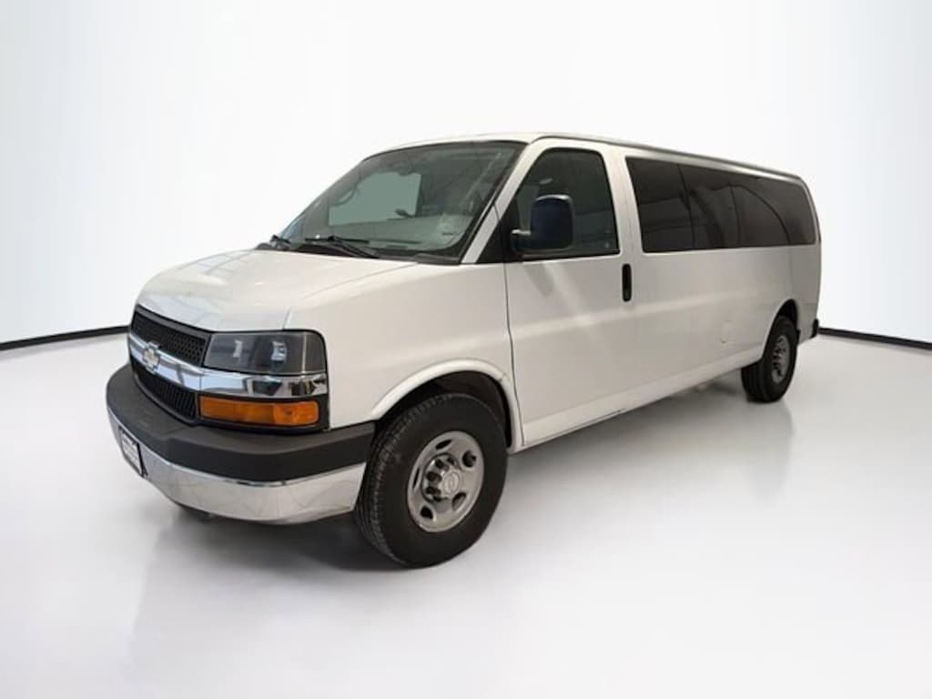 Used 2015 Chevrolet Express Passenger 3500 LT Van Extended Passenger Van