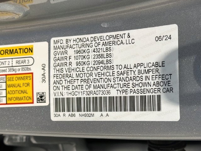 2024 Honda Accord EX - Photo 27