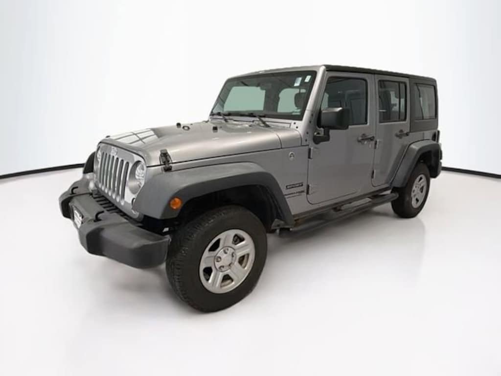 Used 2018 Jeep Wrangler JK Unlimited Sport 4x4 SUV