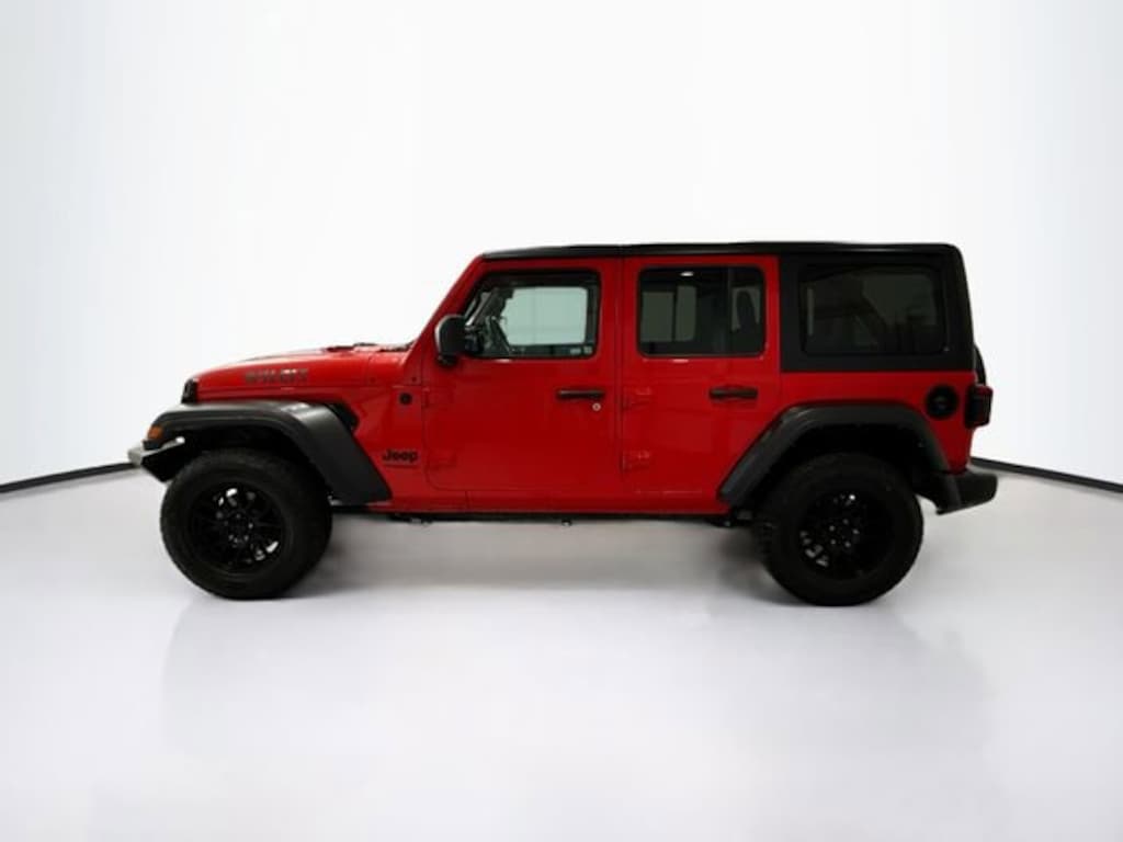 Used 2021 Jeep Wrangler Unlimited Willys SUV