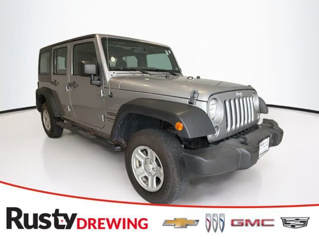 Used 2018 Jeep Wrangler JK Unlimited Sport 4x4 SUV