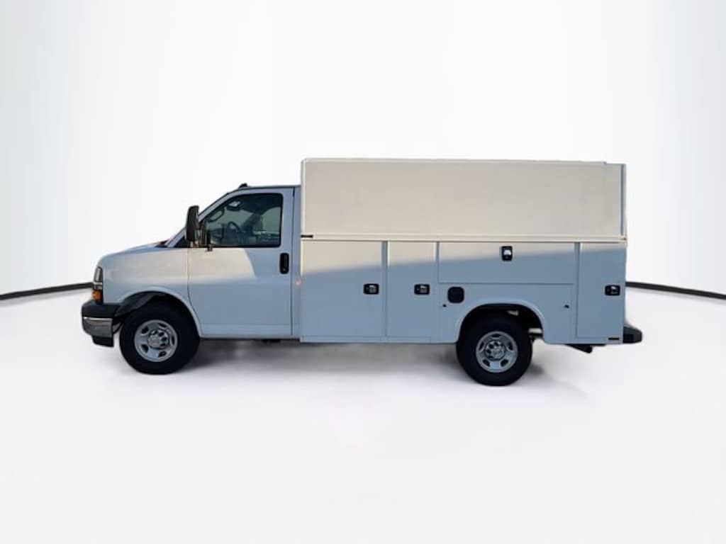 New 2025 Chevrolet Express Cutaway 3500 1WT w/Knapheide Conversion Cutaway Van