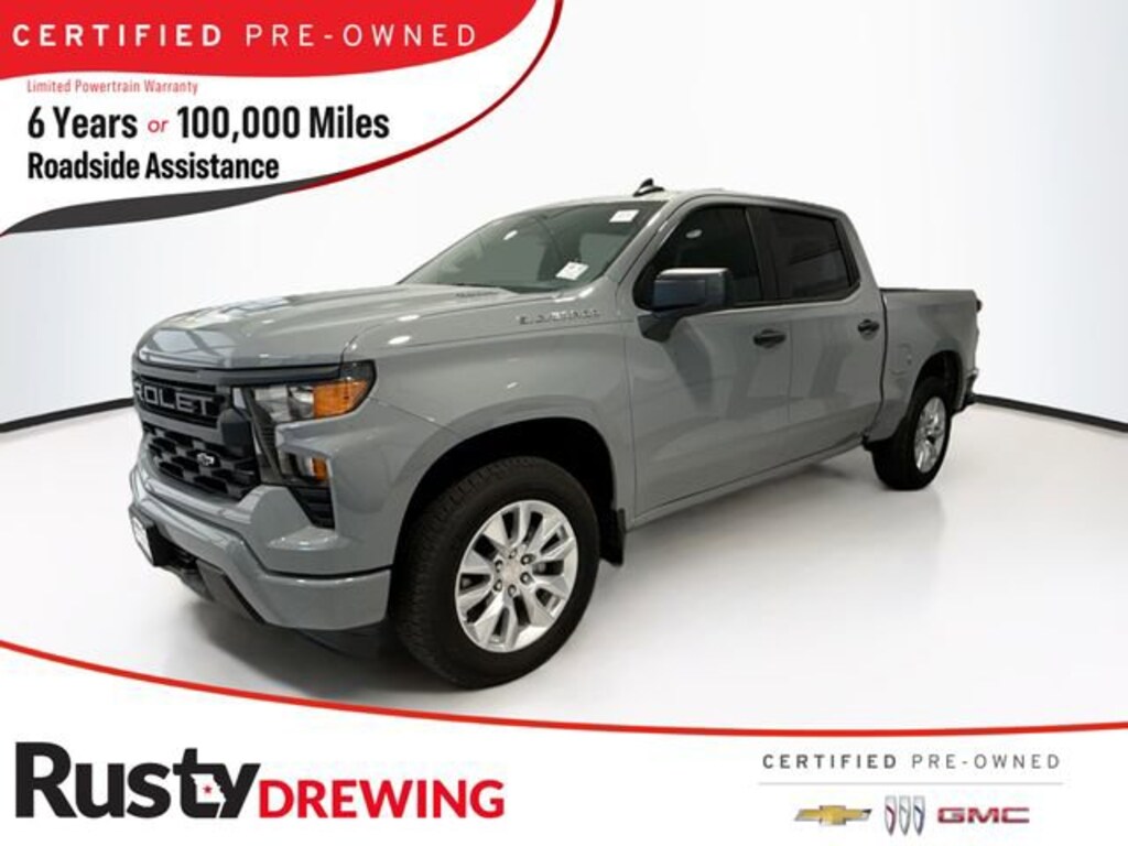 Used 2025 Chevrolet Silverado 1500 Custom Truck Crew Cab