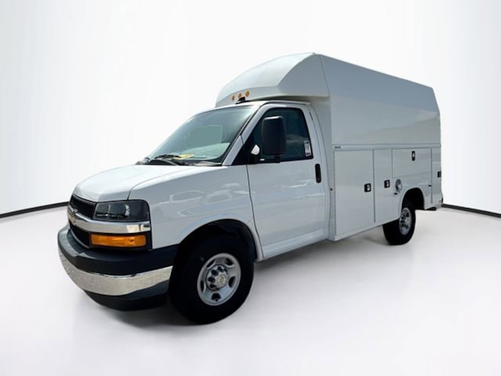 New 2024 Chevrolet Express Cutaway 3500 w/ Knapheide Conversion Cutaway Van