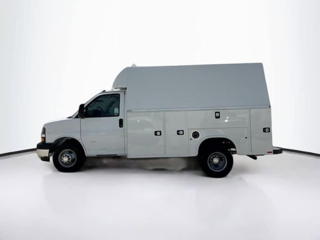 New 2024 Chevrolet Express Cutaway 3500 Work Truck w/Knapheide Conversion Cutaway Van