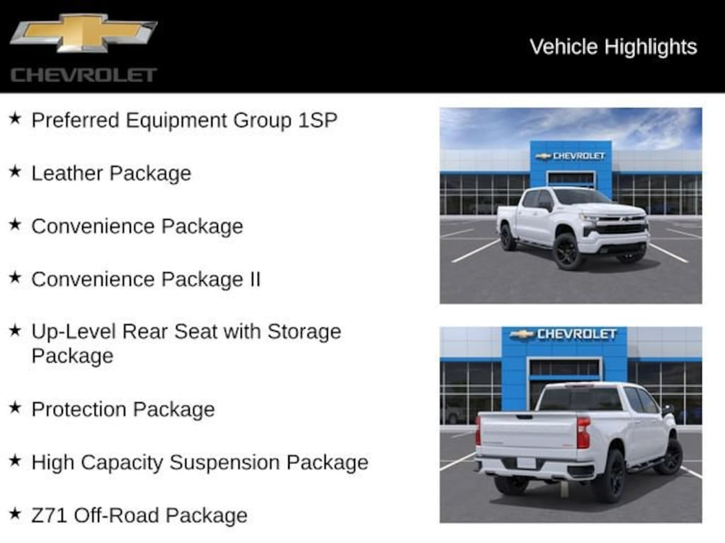 New 2026 Chevrolet Silverado 1500 RST Truck