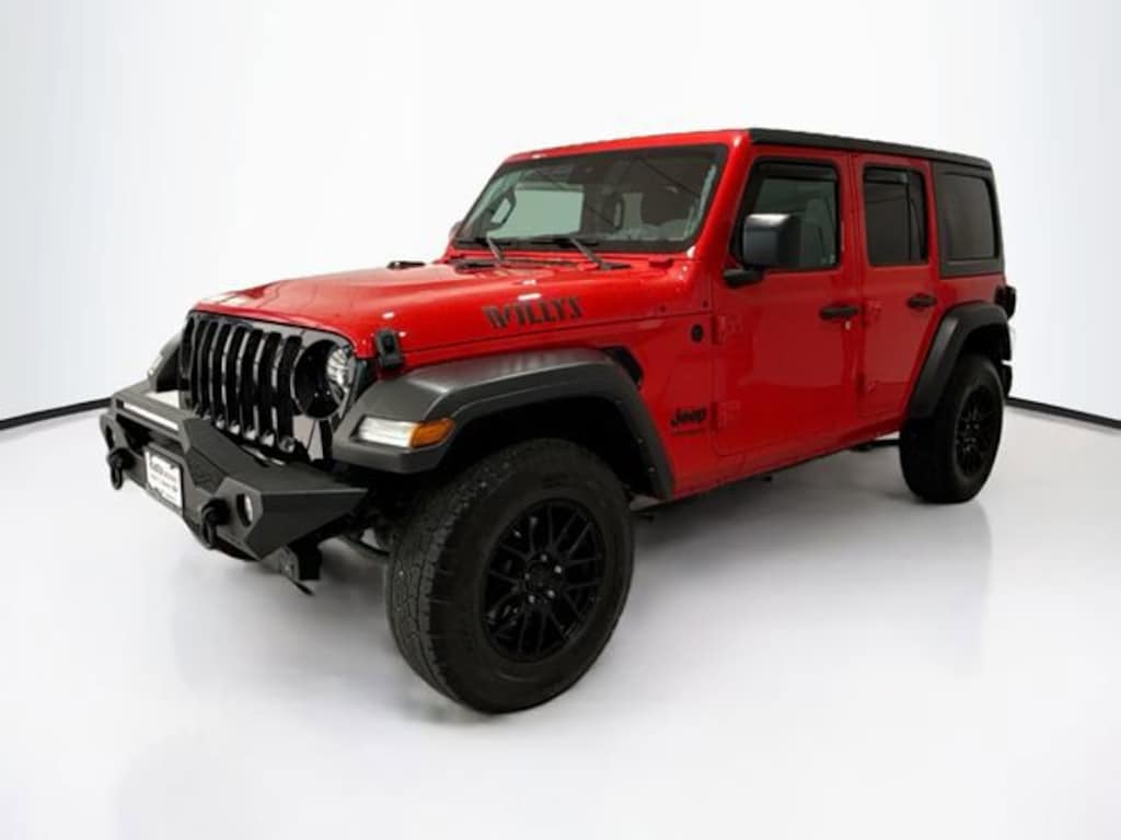 Used 2021 Jeep Wrangler Unlimited Willys SUV