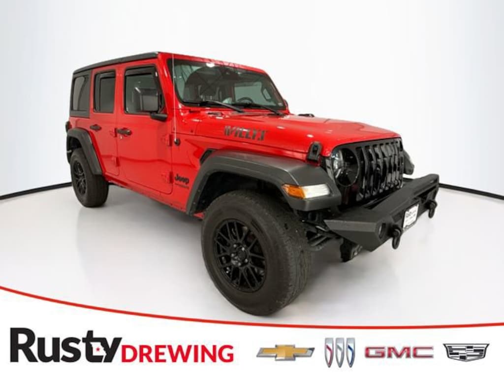 Used 2021 Jeep Wrangler Unlimited Willys SUV