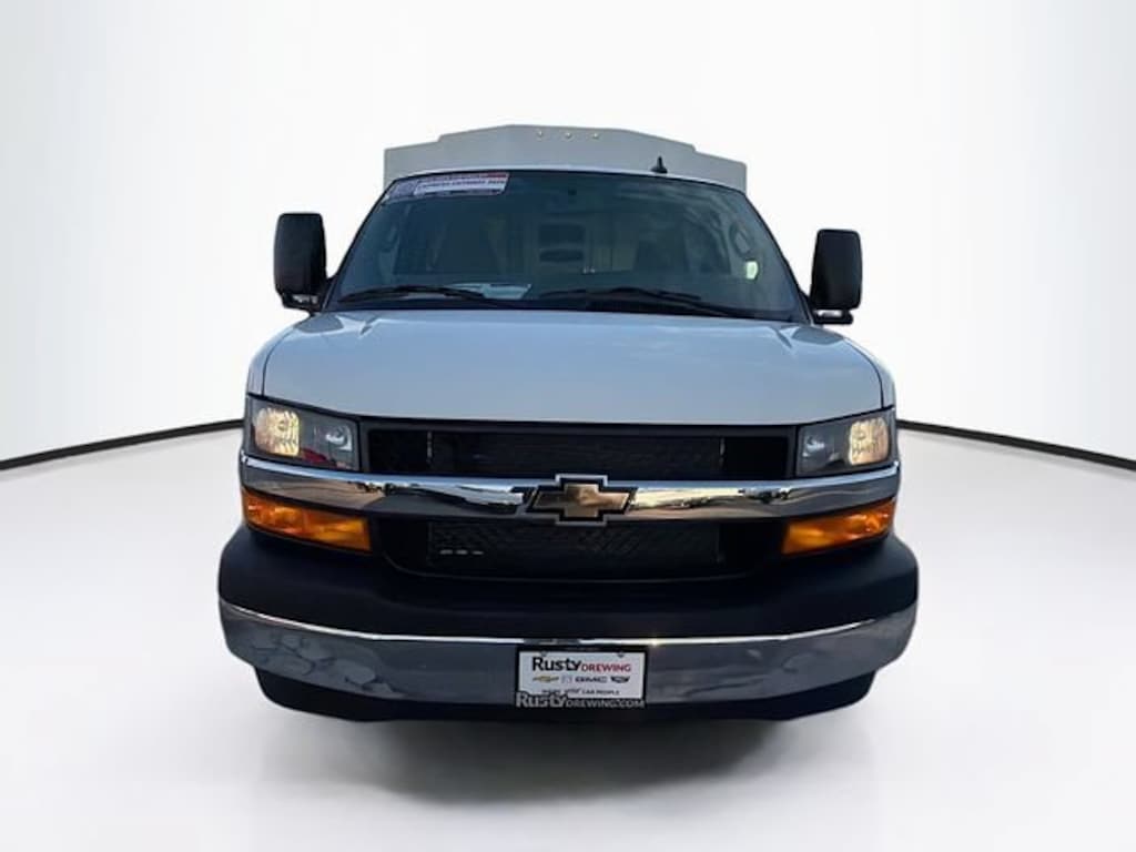 New 2025 Chevrolet Express Cutaway 3500 1WT w/Knapheide Conversion Cutaway Van