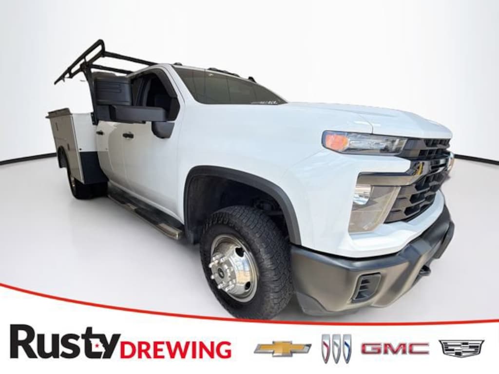 Used 2024 Chevrolet Silverado 3500 HD Chassis Cab Work Truck Truck Crew Cab