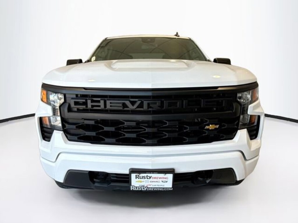 Certified 2024 Chevrolet Silverado 1500 Custom 4WD Crew Cab 147 Custom