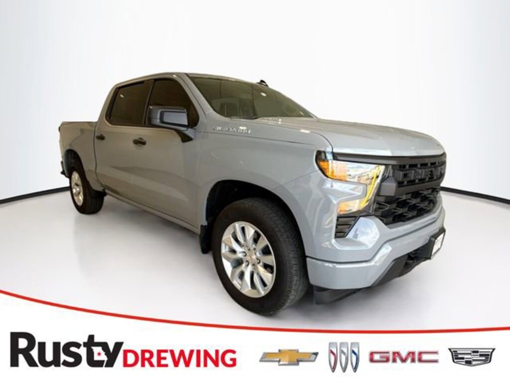 Certified 2025 Chevrolet Silverado 1500 Custom 4WD Crew Cab 147 Custom