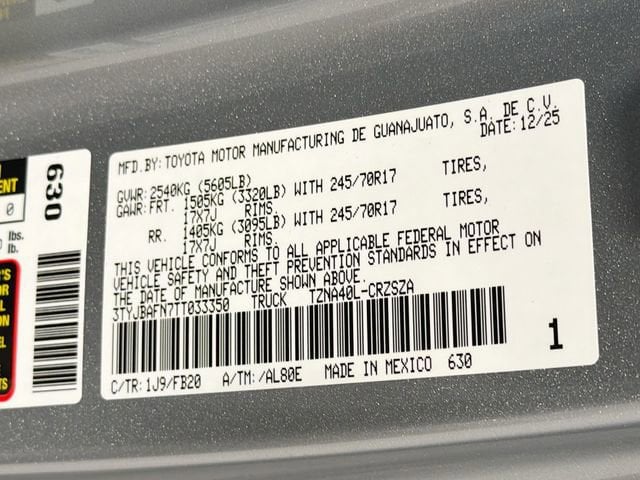 2026 Toyota Tacoma SR5 - Photo 22