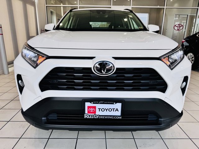 Certified 2019 Toyota RAV4 XLE with VIN JTMP1RFV8KD002349 for sale in Jefferson City, MO