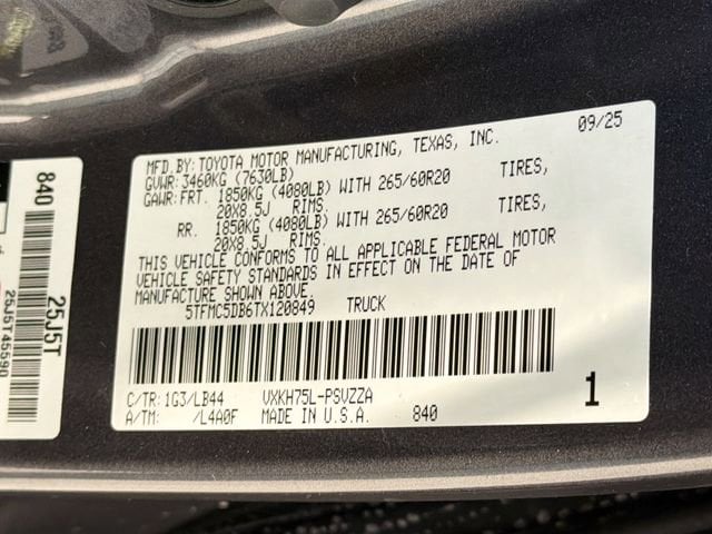 2026 Toyota Tundra 1794 Edition - Photo 26