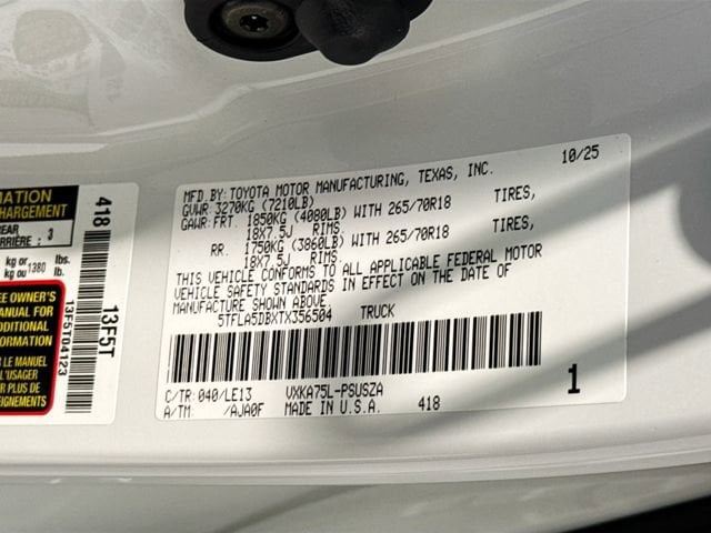 2026 Toyota Tundra SR5 - Photo 25