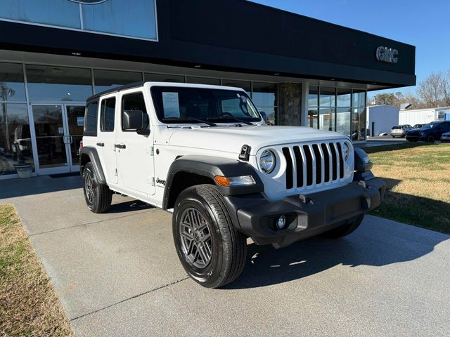 Pre-Owned 2024 Jeep Wrangler 4-Door Sport S 4x4