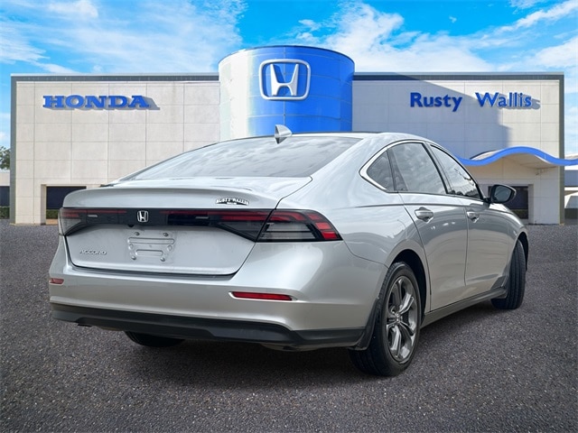 Certified 2023 Honda Accord EX with VIN 1HGCY1F36PA002824 for sale in Dallas, TX