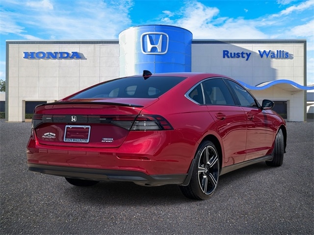 Certified 2024 Honda Accord Hybrid Sport with VIN 1HGCY2F57RA075985 for sale in Dallas, TX