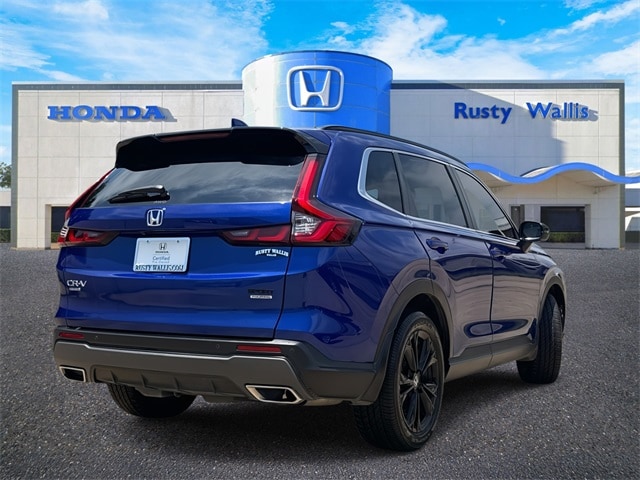 Certified 2024 Honda CR-V Sport Touring with VIN 7FARS6H91RE018873 for sale in Dallas, TX