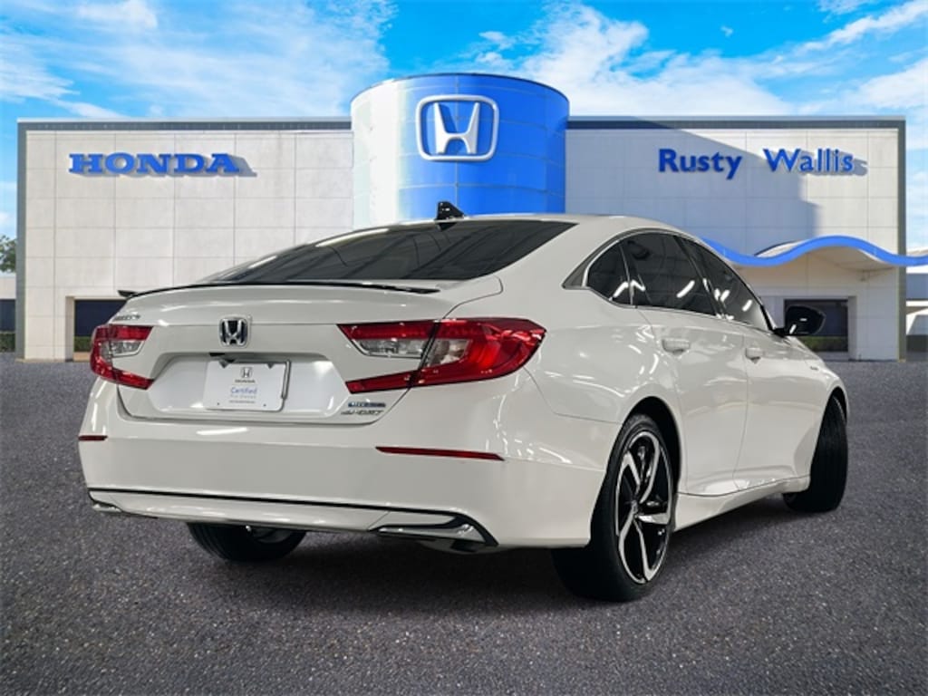 Certified 2022 Honda Accord Hybrid Sport Sedan