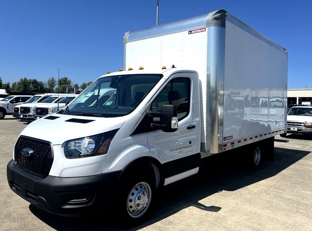 New 2023 Ford Transit 14 Morgan Dry Van Cargo T-350 RWD DRW 178 WB 9950 GVWR
