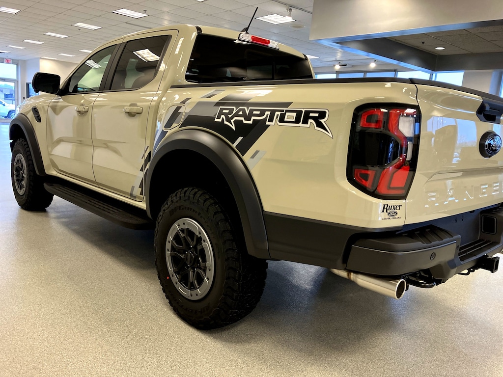 New 2025 Ford Ranger Raptor Raptor 4WD SuperCrew 5 Box