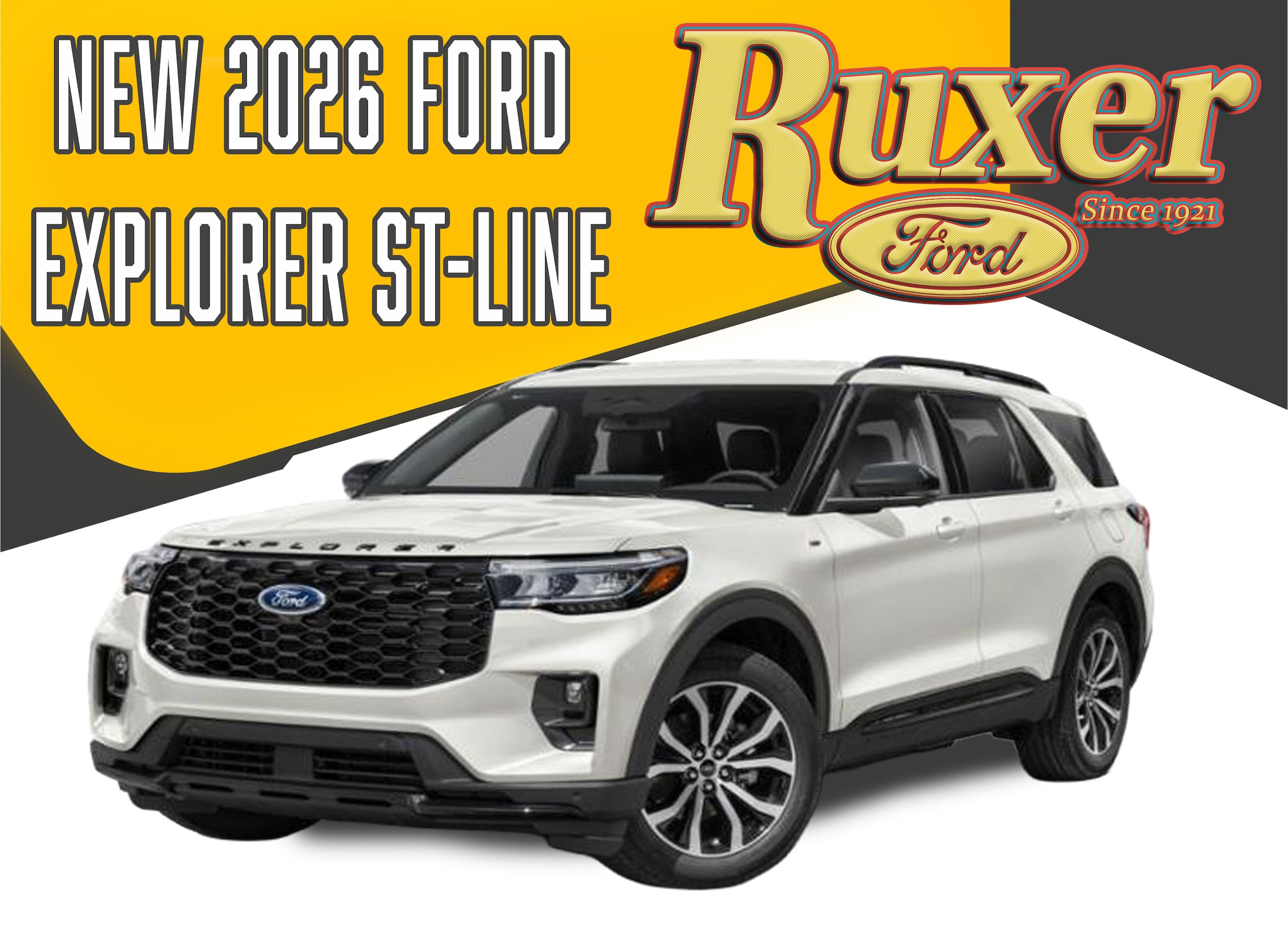 2026 Ford Explorer ST-Line 4WD 