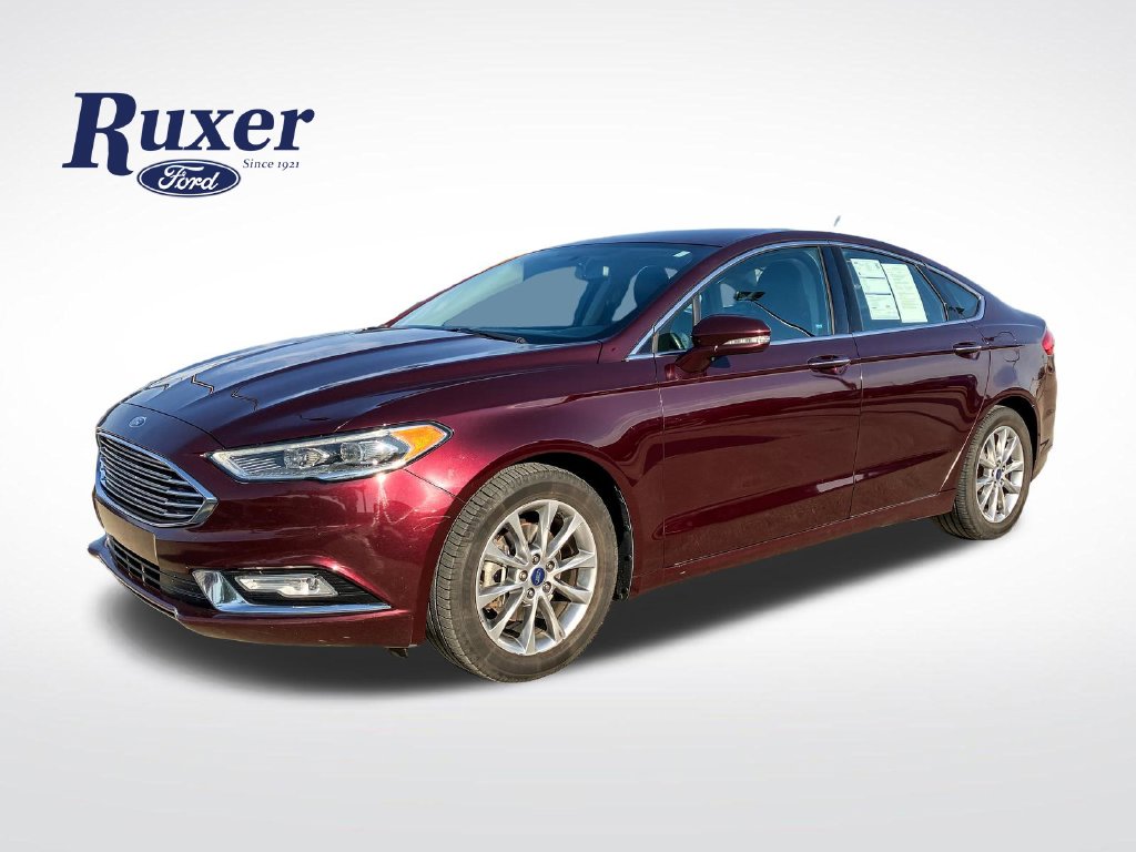 Certified 2017 Ford Fusion SE with VIN 3FA6P0HD4HR156637 for sale in Jasper, IN