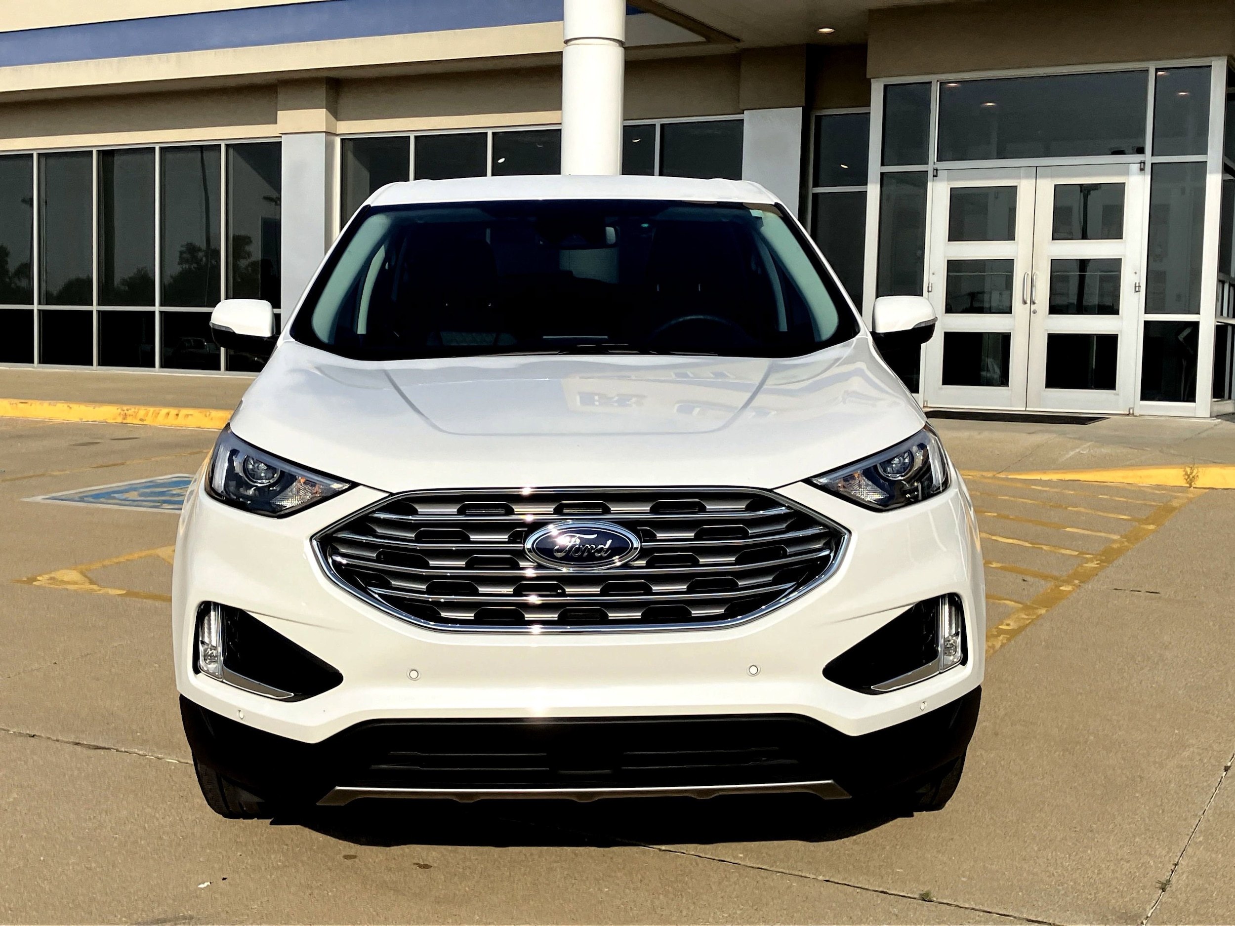 Used 2024 Ford Edge Titanium with VIN 2FMPK4K95RBA01101 for sale in Jasper, IN