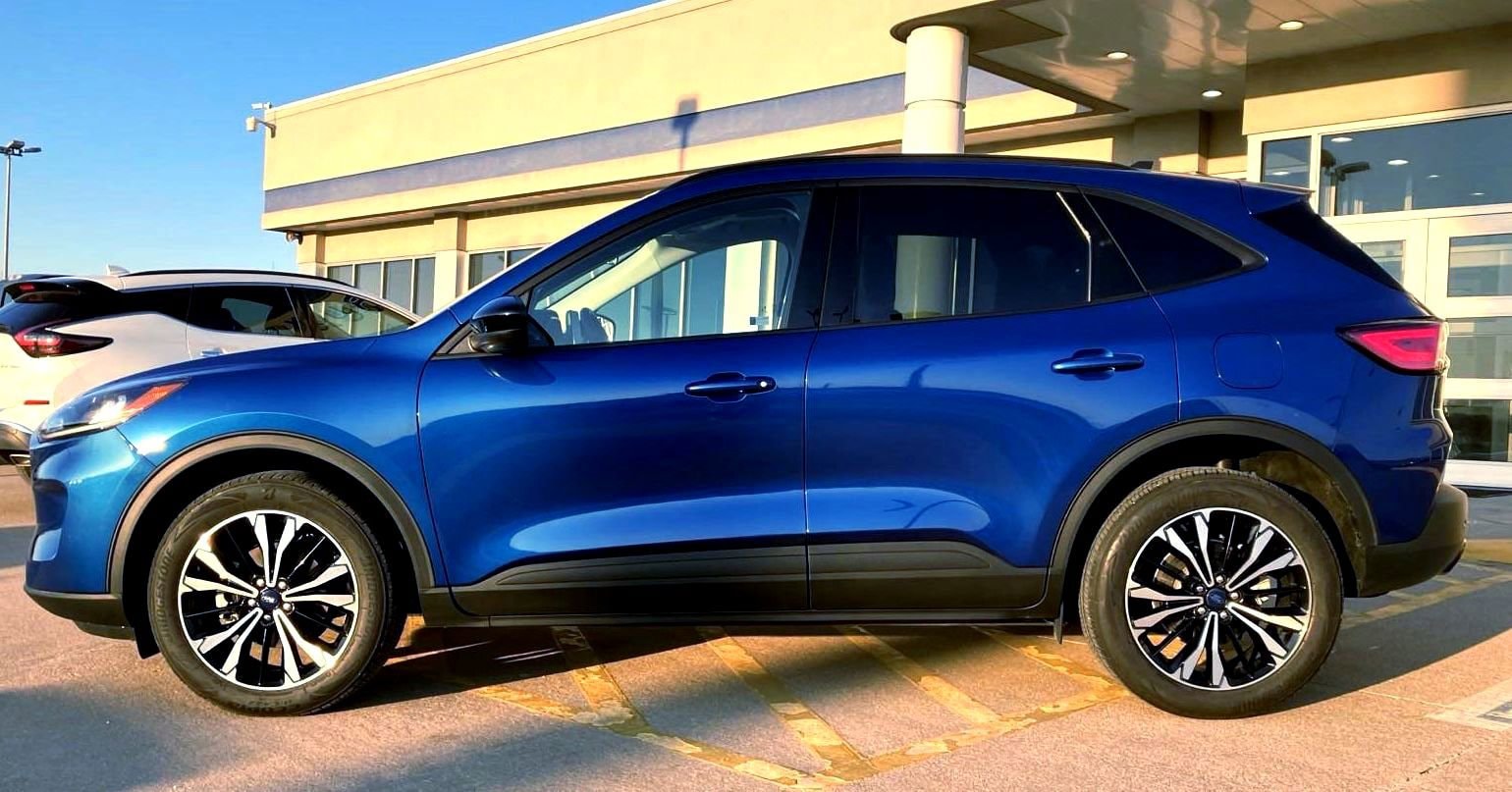 Certified 2022 Ford Escape SEL with VIN 1FMCU9H97NUB54533 for sale in Jasper, IN