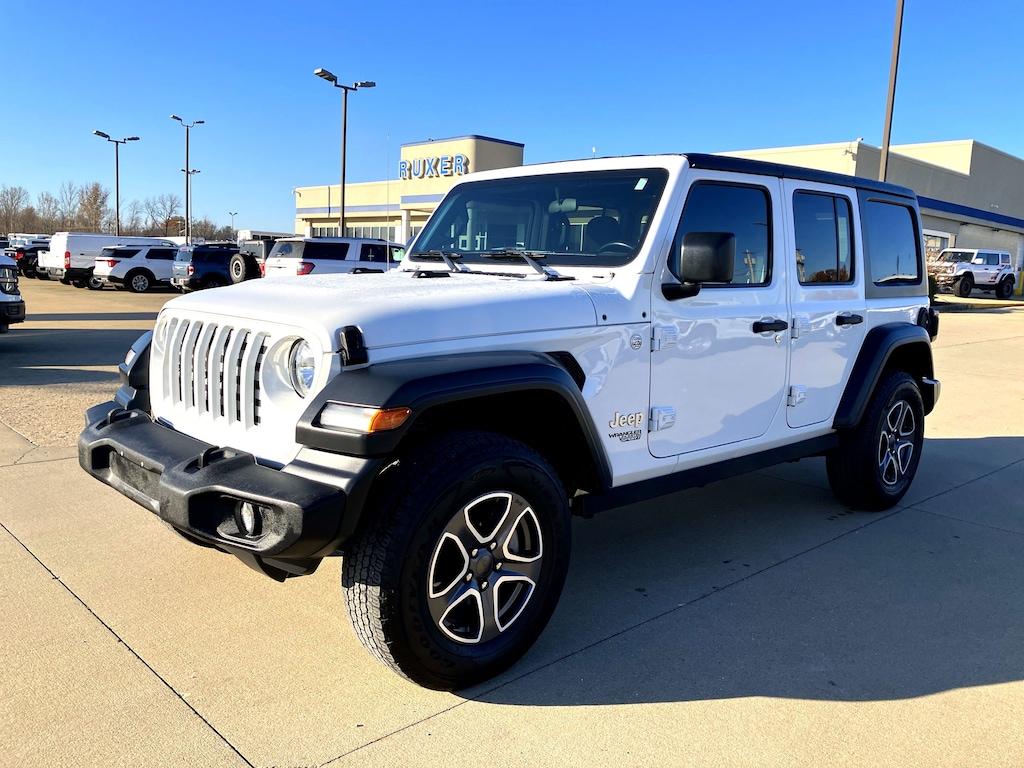 Certified 2020 Jeep Wrangler Unlimited Sport S Sport S 4x4