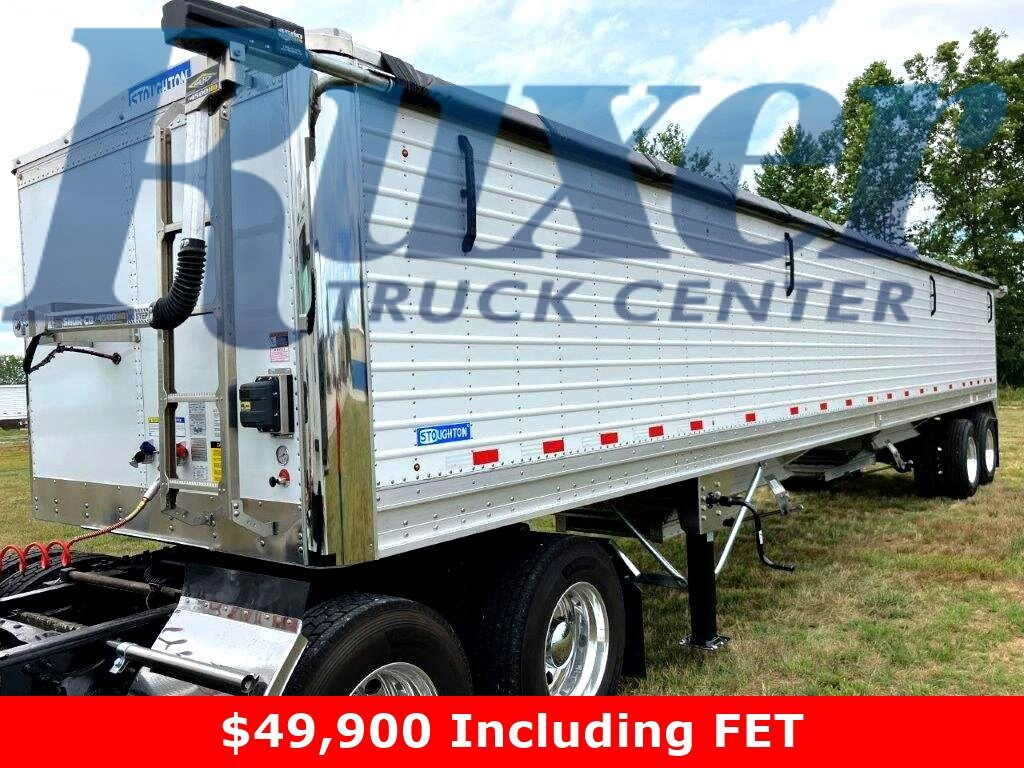 New 2024 Stoughton 40 x 68 Sides Aluminum Grain Trailer For