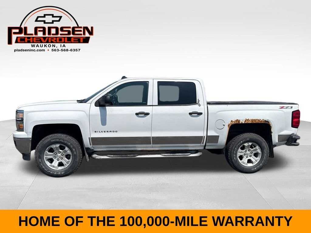 Used 2014 Chevrolet Silverado 1500 LT with VIN 3GCUKREC1EG197458 for sale in Waukon, IA