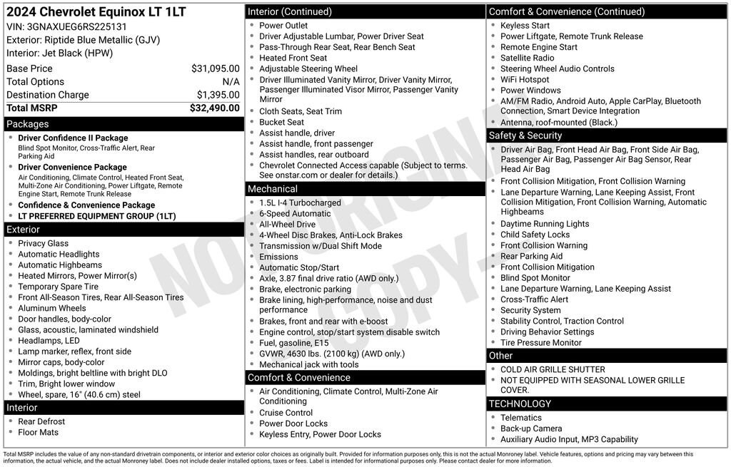 Used 2024 Chevrolet Equinox LT w/1LT SUV