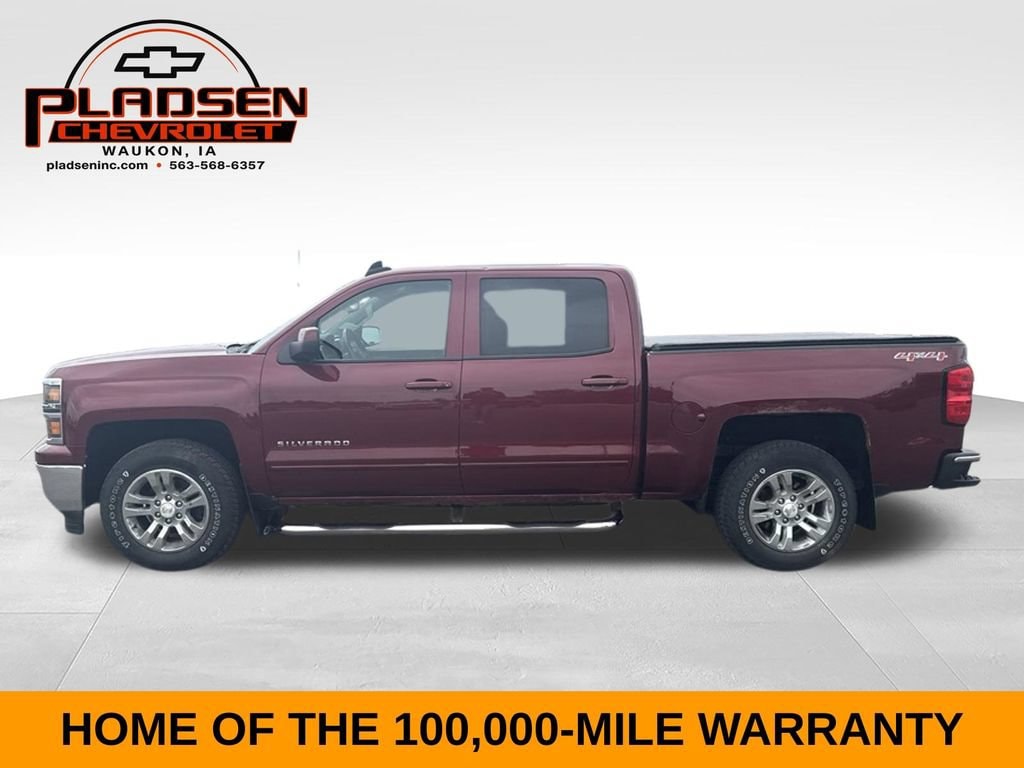 Used 2015 Chevrolet Silverado 1500 LT with VIN 3GCUKREC8FG217626 for sale in Waukon, IA