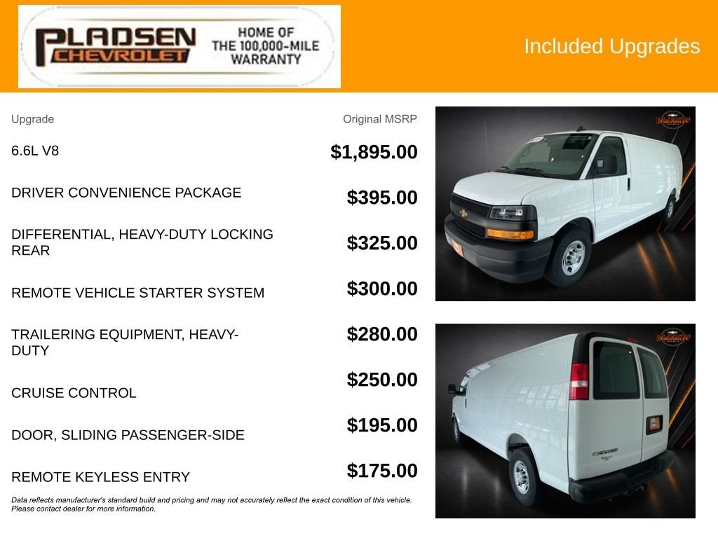 2025 Chevrolet Express Cargo Work Van - Photo 12