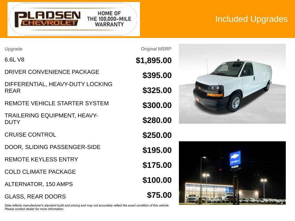 2025 Chevrolet Express Cargo Work Van - Photo 14