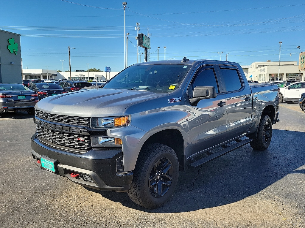 Used 2022 Chevrolet Silverado 1500 LTD 4WD Crew Cab Short Bed Custom Trail Boss Crew Cab