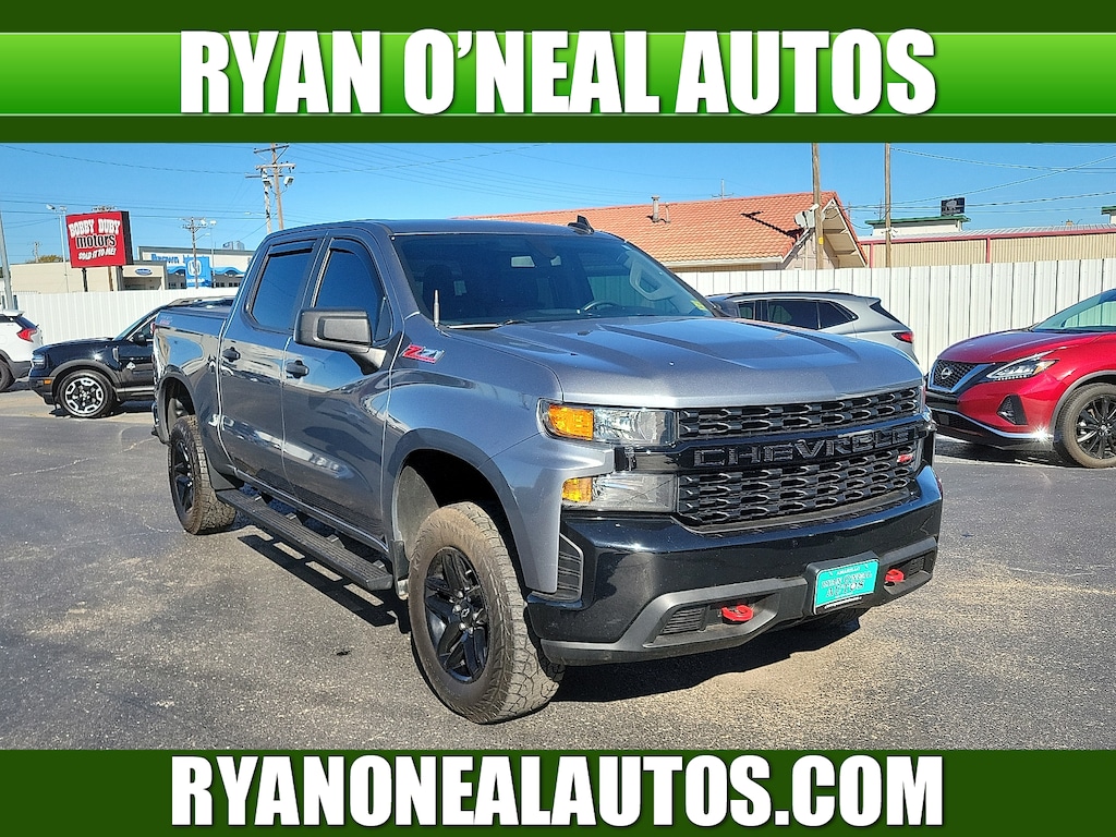 Used 2022 Chevrolet Silverado 1500 LTD 4WD Crew Cab Short Bed Custom Trail Boss Crew Cab