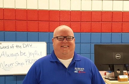 Staff member Brandon Green from ID_b324ecd452c0